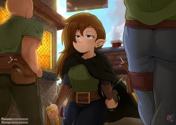 [MartinCorps] Halfling at the bar (for SoupaBenju) manga cover