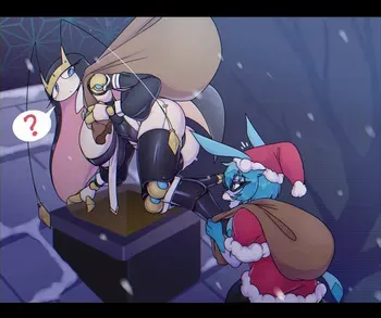 [ScuttleFish] Pheromosa Santa (Pokémon) manga cover