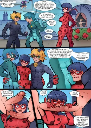 [Markydaysaid] Sex-Fight: Cat Noir vs Viperion (Miraculous Ladybug) manga cover