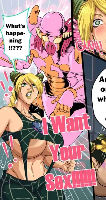 [Flex-JV] Monthly Voting - JUNE/JULY (2025) | "I Want Your Sex" (Kuyo Jolyne stand fight) [Colorized] (Complete/Finished) manga cover