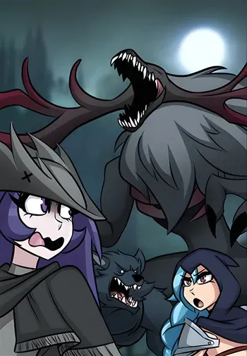 [DankoDeadZone] Gone Hunting (Bloodborne) manga cover