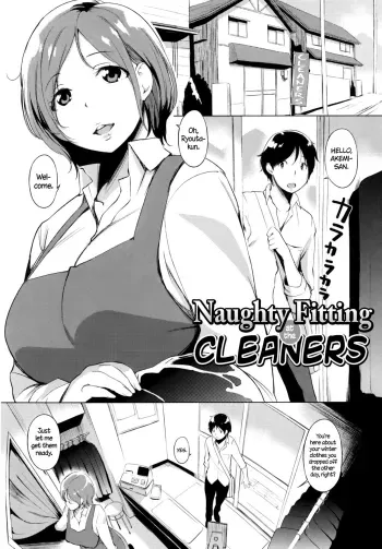 Naughty Fitting at the Cleaners manga cover