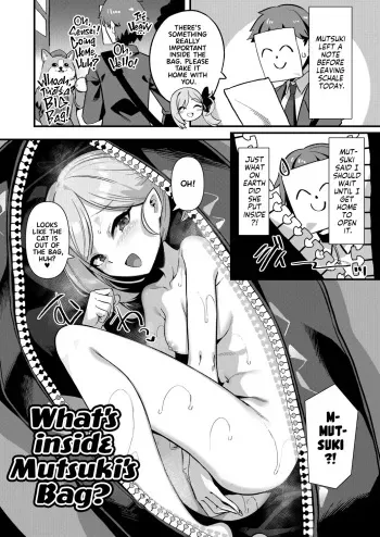 Mutsuki Manga | What's Inside Mutsuki's Bag? manga cover