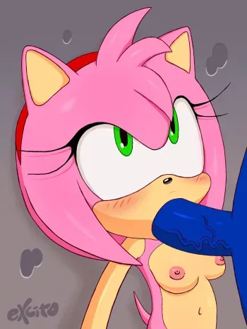 [Excito] Amy's Blow Train (Sonic the Hedgehog) manga cover