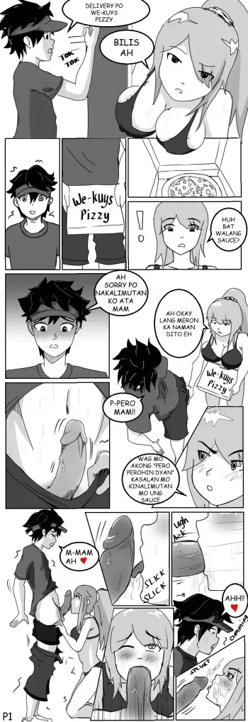 pIZZa dELIVERy manga cover