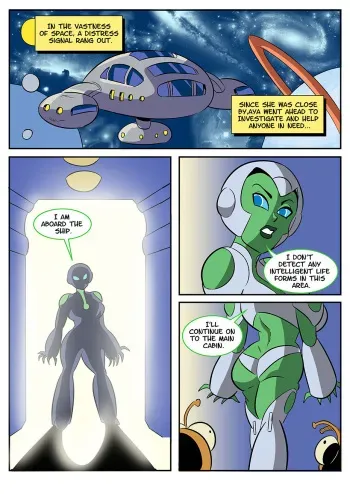 [Glassfish] Aya - Intergalactic Trouble (Green Lantern) manga cover