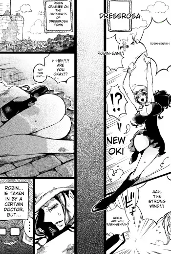 A story about Robin being subjected to naughty things manga cover