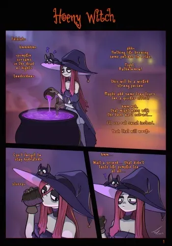 [TobyArt] Horny Witch (Scat) manga cover
