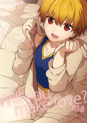 (HaruCC18) [WORLD BOX, Bons (Yuu, Sumeragi Sora)] Will You Make Love? (Fate/stay night) manga cover
