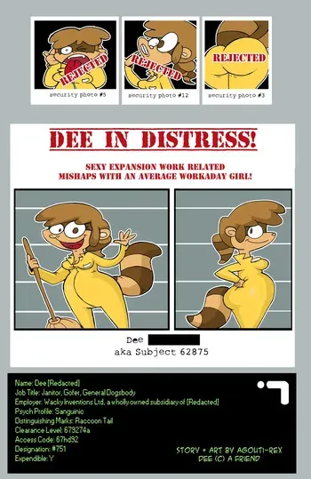 [Agouti-Rex] Dee in Distress manga cover