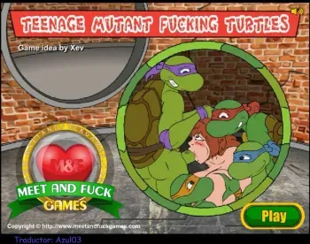 [Meet'n'Fuck] Teenage Mutant Fucking Turtles [Spanish] manga cover