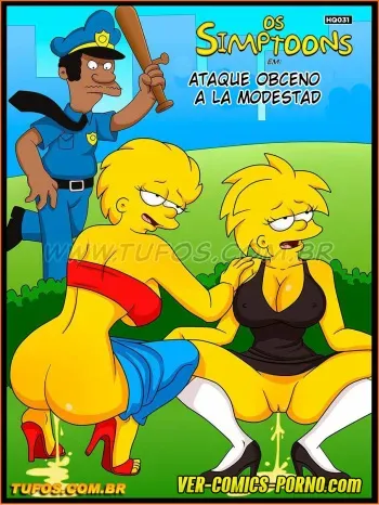 Ataque Obceno a la Modestad (spanish) Los Simpsons [Ver-Comics-Porno.com] manga cover
