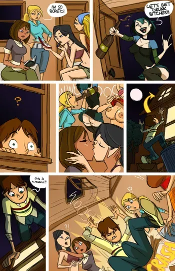 [Stickymon] Total Drama Intercourse (Total Drama Island) manga cover