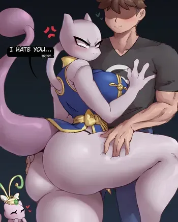 [Gammainks] Monica the Tsundere Mewtwo (Pokemon) manga cover
