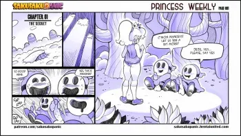 Sakurakasugano Sakusakupanic Princess Weekly #1 manga cover