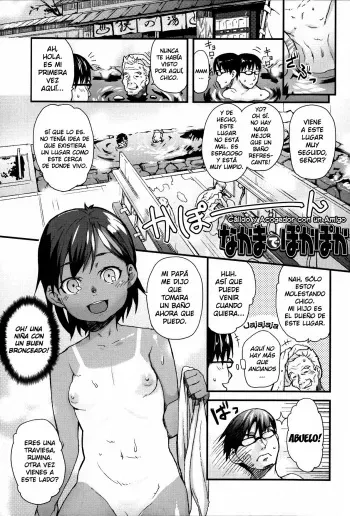 [mizu] Nakama de Pokapoka | Cálido y Acogedor con un Amigo (Kids Challenge) [Spanish] {Cark-san} manga cover