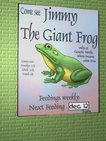 THE GIANT FROG (CARNIVORE CAFE) manga cover