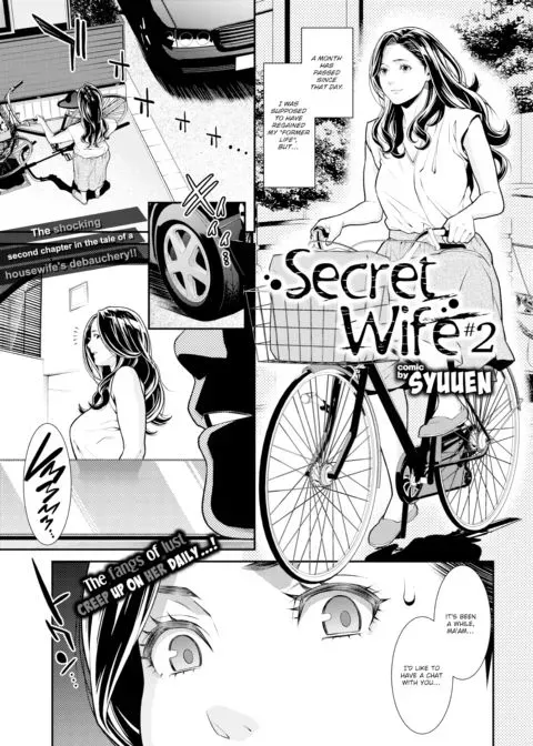 Secret Wife #2 manga cover