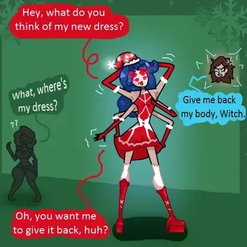 Christmas and New Year transformation [Maykoru's DeviantArt] manga cover