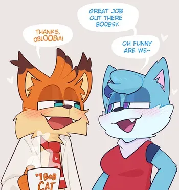 [Crushpepper] Bubsy x Oblivia manga cover