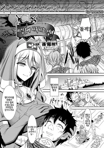 [Son Yohsyu] Magai ni Ochiru Seijo (2D Comic Magazine Masou Injoku Yoroi ni Moteasobareru Heroine-tachi Vol. 2) [Korean] [LWND] [Digital] manga cover