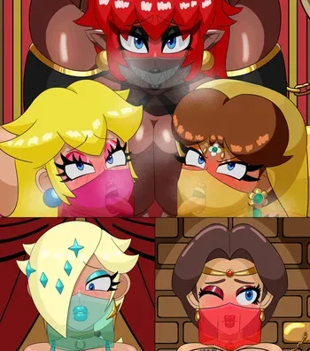 [UndyingMidnight] Princess Harem manga cover