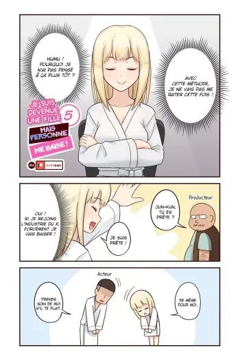 [RudySaki] Je suis devenue une fille mais personne me baise ! #5 [La Sainte Perv'] manga cover