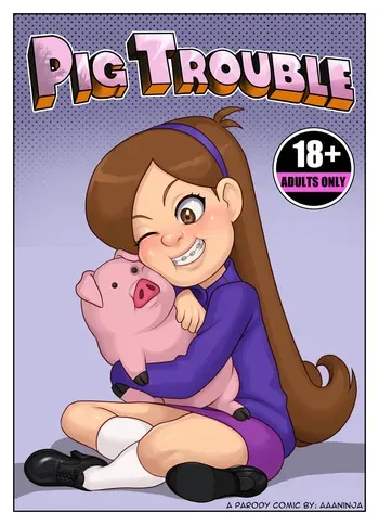 [aaaninja] Pig Trouble [Gravity Falls] manga cover