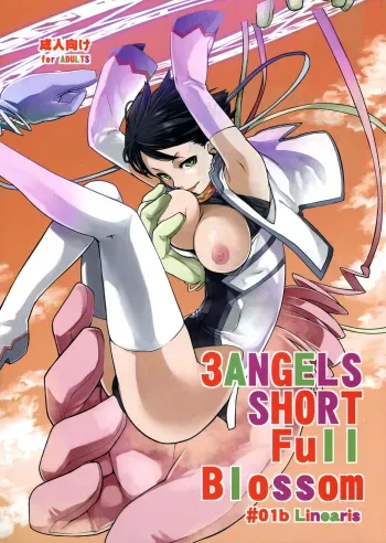 3ANGELS SHORT Full Blossom #01b Linearis manga cover