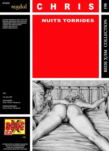 [Bédé X S.M. 198] Chris [= Xavier Musquera] - Nuits torrides manga cover