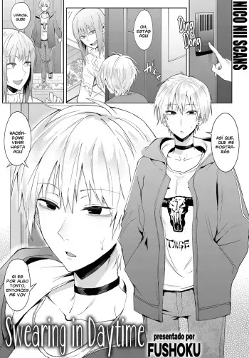 [Fushoku] Hakuten Keppai | Swearing in Daytime (COMIC Anthurium 2019-05) [Spanish] [NicoNiiScans] [Digital] manga cover