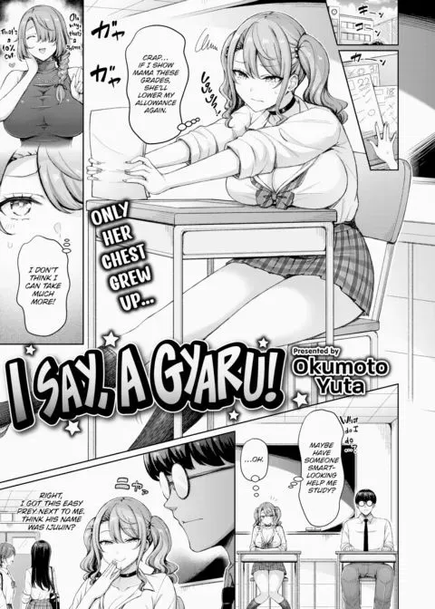 I Say, a Gyaru! manga cover