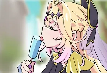 [いかくりーむ] ぺろぺろ… (名探偵プリキュア!) manga cover