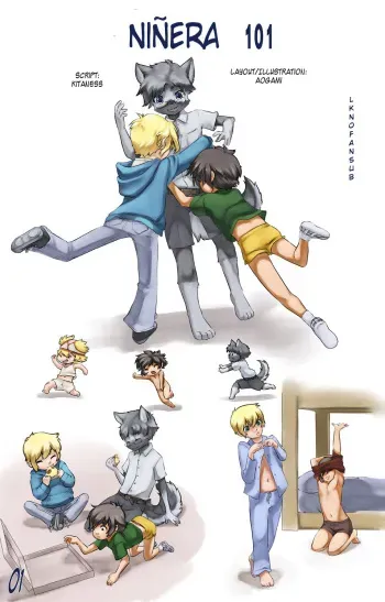 [Aogami] Babysitting 101 | Niñero 101 [Spanish] [LKNOFansub] manga cover