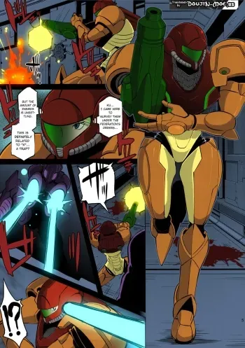 Metroid XXX manga cover