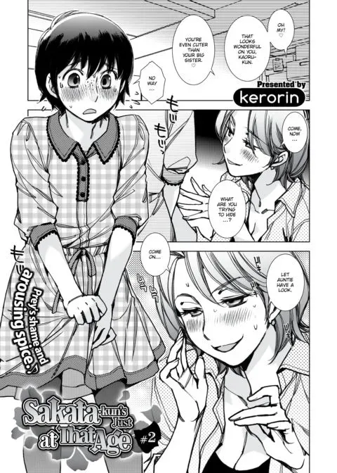 Sakata-kun's Just at That Age #2 manga cover