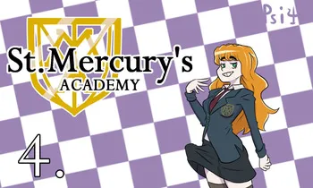 [Psi] St. Mercury Academy - 4 manga cover