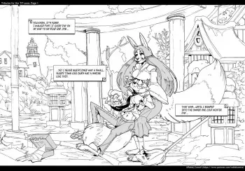 [Rabid] Tributes for the Tit-sune & Trouble for the TIT-sune manga cover