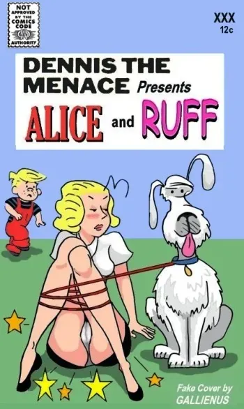 [Gallienus] Alice and Ruff (Dennis the Menace) manga cover