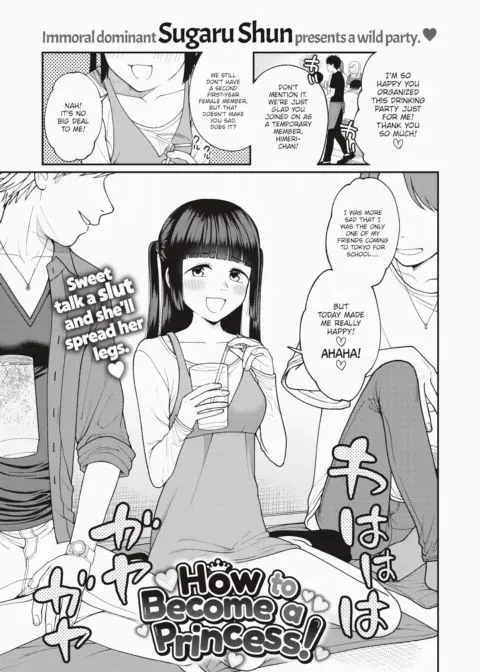 How to Become a Princess! manga cover