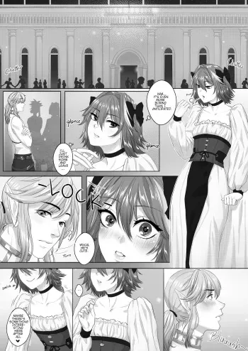 Astolfo x Link manga cover