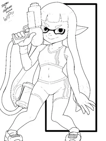 [Kae'Est] Splatoon collection manga cover