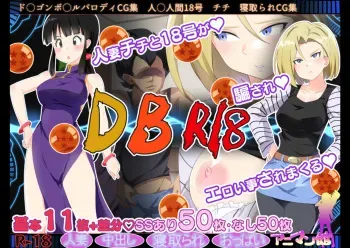 [Animankan] DB Netorareru Hitozuma-tachi R18 CG Shuu (Dragon Ball Z) manga cover
