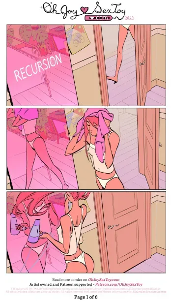 [Lena 5let] Recursion {Oh Joy Sex Toy} manga cover