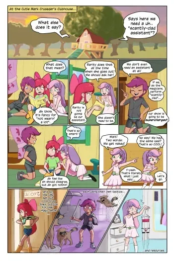 [Crade/Permpony] Magically Pernicious (My Little Pony: Friendship is Magic) manga cover