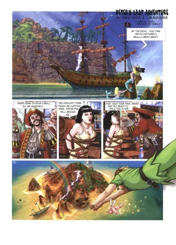 [Paco Roca, J. Aguilera] Peter's Last Adventure (Peter Pan) [English] {Donnie B.} manga cover