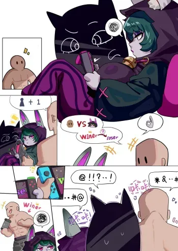 狂暴鸿儒熬夜波比 + cow suit manga cover