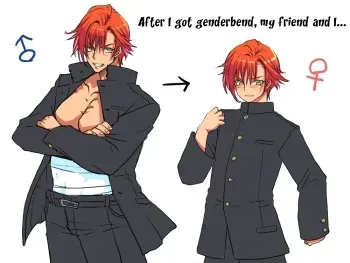 [Eroe] Seitenkango, Shinyuu to | After I got genderbend, my friend and I... [English] manga cover