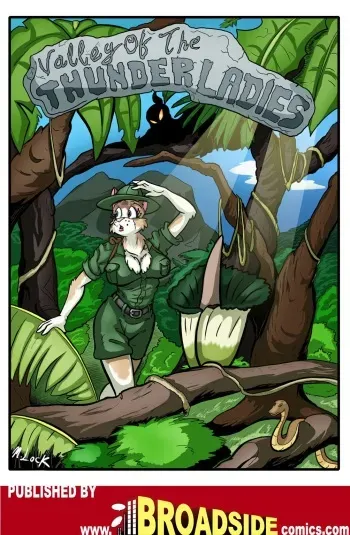 [M. Lock] Valley of the Thunder Ladies manga cover
