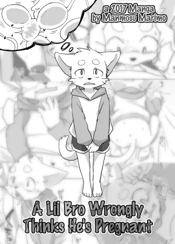 Manmosu Marimo - A Lil Bro Wrongly Thinks He's Pregnant Manga manga cover